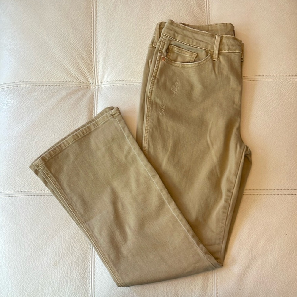 Judy Blue Straight Leg Jeans in Khaki
